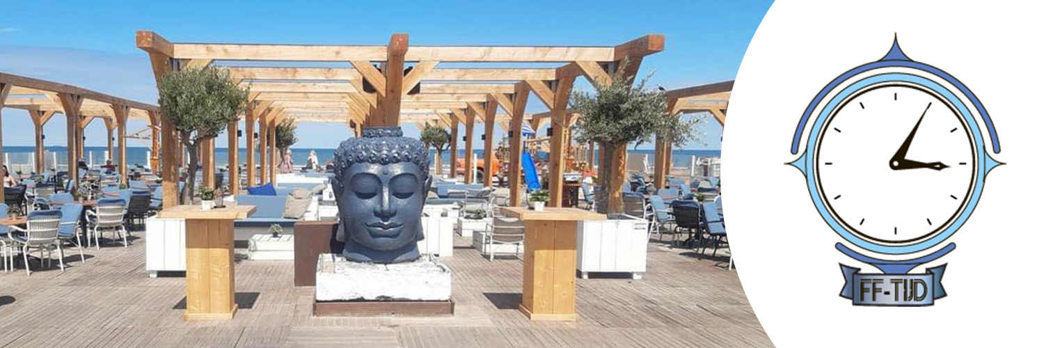 Strandpaviljoen FF Tijd in omgeving Hoek van Holland, Zuid Holland