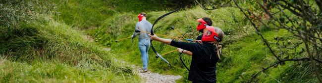 Boogschieten in de natuur bij Klok uus s Heer Arendskerke