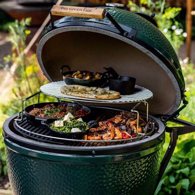 big green egg barbecue gerechten