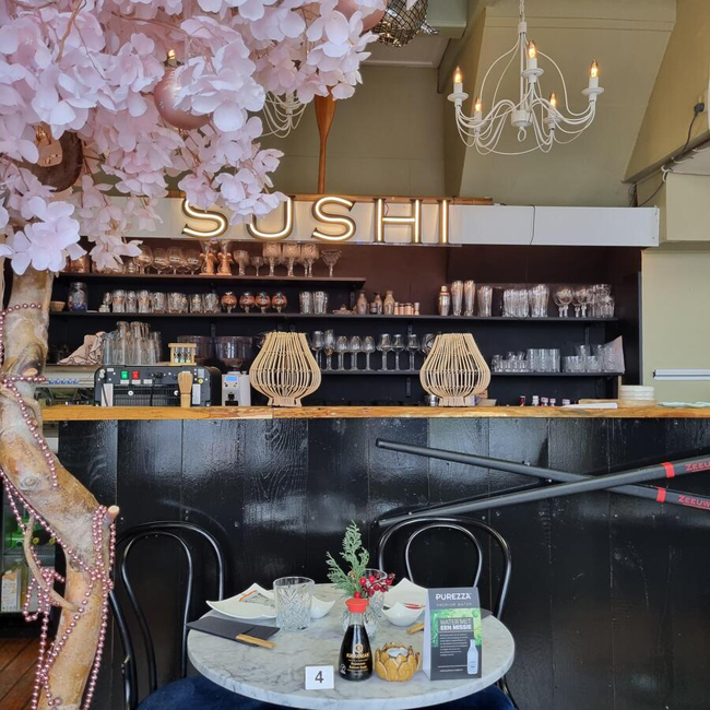 interieur sushi bar zeeuwse schatkamer zierikzee